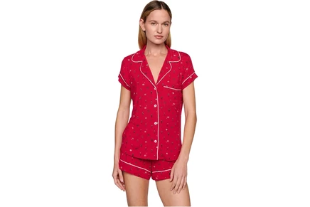 Пижама Eberjey Gisele Printed - The Shortie Short PJ Set