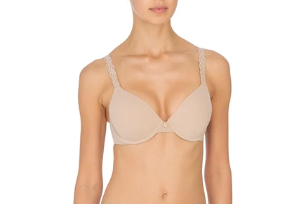 Женский бюстгальтер Natori Pure Luxe Contour 732080, кофейный