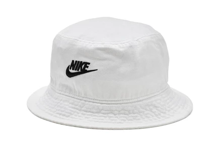 Унисекс панама Nike Apex Futura Washed, бело-черная