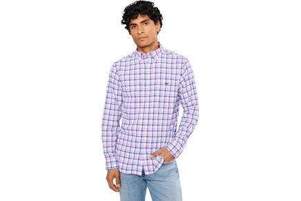 Мужская рубашка Vineyard Vines Grenadine Check FRWT Performance Shirt
