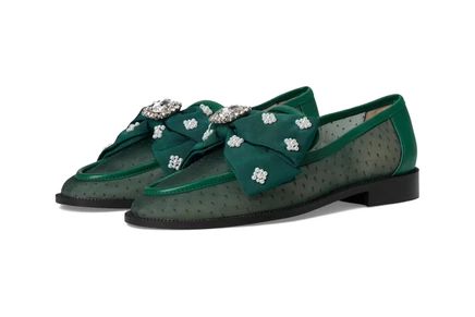 Женские лоферы Blue by Betsey Johnson Seth, изумрудные