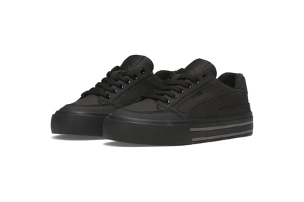 Кроссовки унисекс PUMA Court Classic Vulc, черно-серые