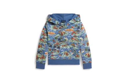 Polo Ralph Lauren Kids Tropical-Print French Terry Hoodie (Toddler/Little Kid) rl surf club