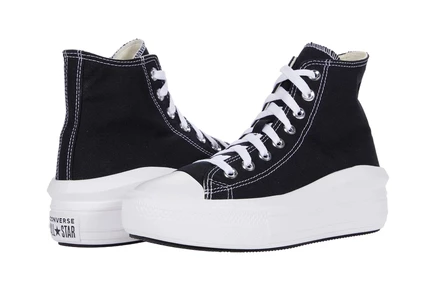 Женские кроссовки Converse Chuck Taylor All Star Move Platform Hi black/natural ivory/white