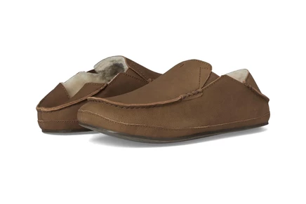 Мужские тапочки OluKai Moloa, кофейные