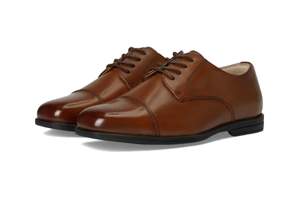 Туфли для мальчиков Florsheim Kids Reveal Cap Toe Jr., коньячные