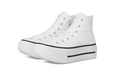 Женские кроссовки Converse Chuck Taylor All Star Lift Double Stack white/black/white