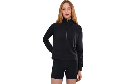 Женский свитшот TravisMathew Cloud 1/2 Zip