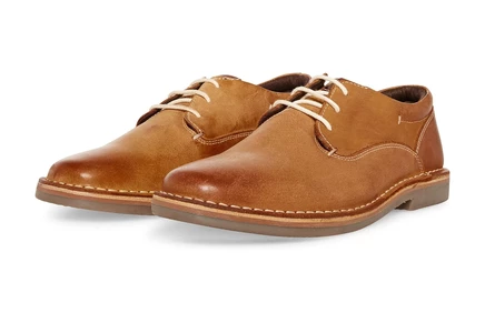 Мужские оксфорды Steve Madden Harpoon кожаные, светло-коричневые