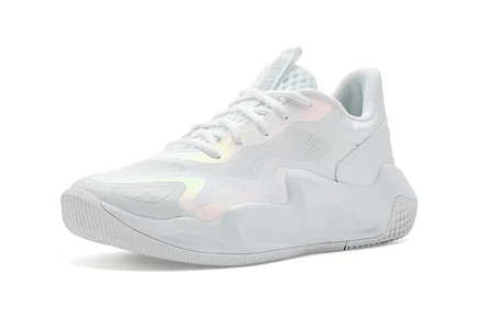Under Armour Ace Low 2 Volleyball Shoes white/white/halo gray