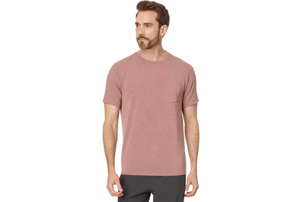 Мужская рубашка Free Fly Bamboo Flex Pocket Tee heather brick