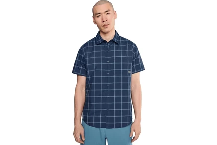 Мужская рубашка Marmot AirExchange SolarShield Novelty Short Sleeve Shirt
