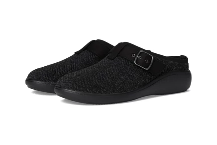 Женские сабо LifeStride Balanceknit текстильные, черный меланж