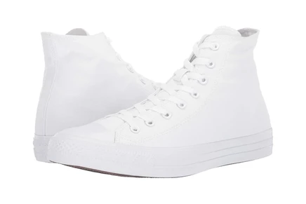 Унисекс кеды Converse Chuck Taylor All Star высокие, белые