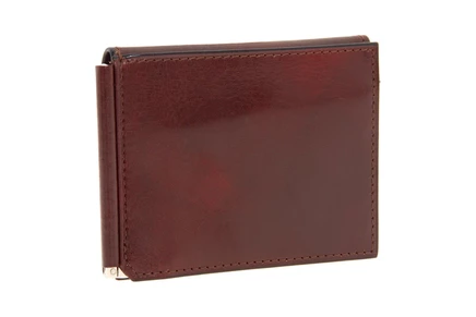 Кошелек Bosca Old Leather Collection - Money Clip w/ Pocket