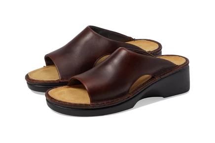 Naot Rome buffalo leather