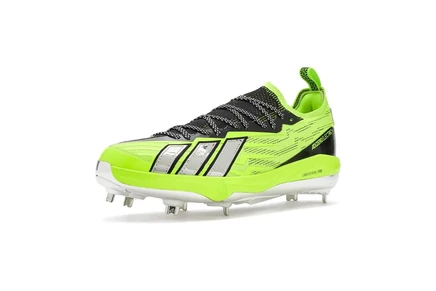 adidas Adizero Electric 3.0 Adizero Racing Team Football Cleats solar slime/silver metallic/black