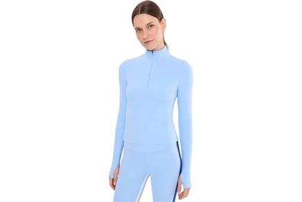 Топ Splits59 Tess Rigor Half Zip Waist Length
