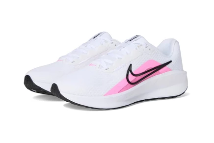 Женские кроссовки Nike Downshifter 13, белые/розовые/черные