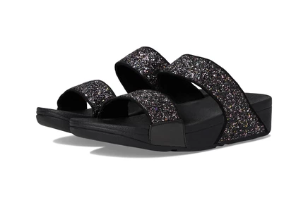Сандалии FitFlop Lulu Multi-Tonal Glitter Slides