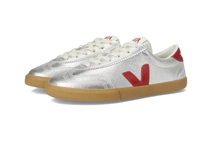 Женские кроссовки VEJA Volley silver pepper