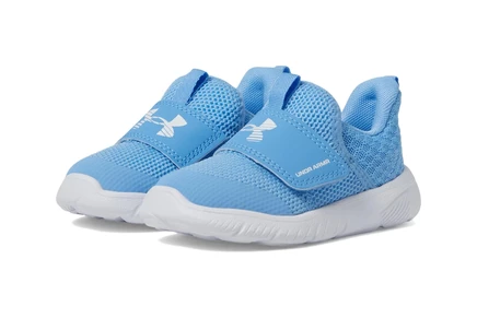 Женские кроссовки Under Armour Kids Infant Flash (Toddler) horizon blue/horizon blue/white