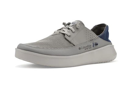 Мужские топсайдеры Columbia Boatside Breathe, серо‑синие