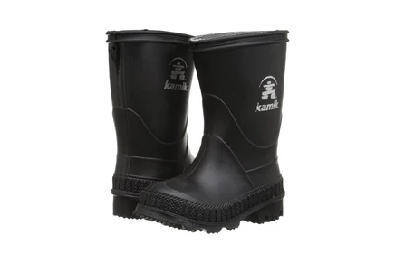 Детские резиновые сапоги Kamik Kids Stomp, черные