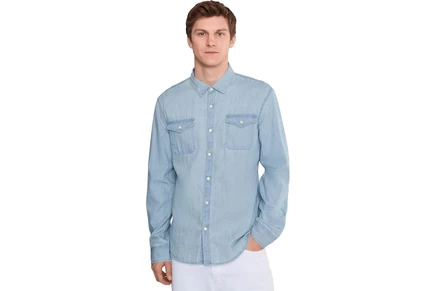 Мужская рубашка John Varvatos Marshall Western Shirt W544s26