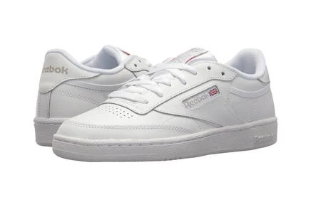 Женские кроссовки Reebok Lifestyle Club C 85, бело-серые
