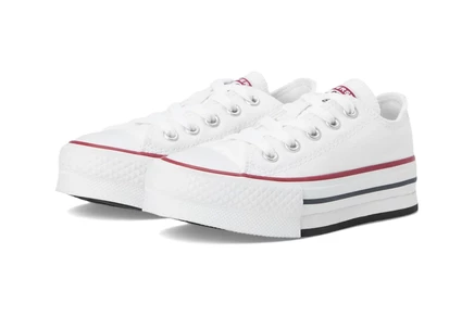 Детские кеды Converse Eva Lift, бело-красно-синие
