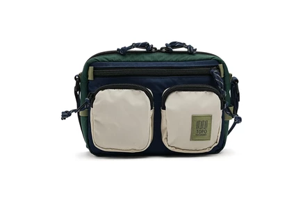 Сумка через плечо Topo Designs Block Bag, лесной/слоновая кость