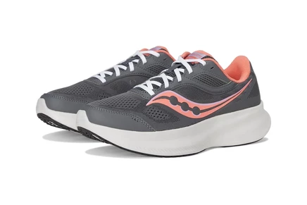 Женские кроссовки Saucony Cohesion 18, антрацит/лососевый