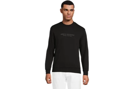 Свитшот Armani Exchange Milano/New York Logo Pullover Sweatshirt