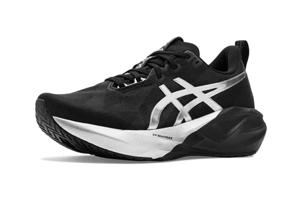 Женские кроссовки Asics Novablast 5, платиновый/черный