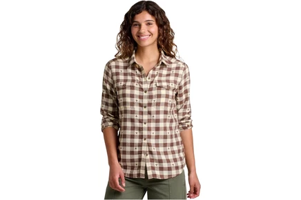 Женская рубашка Toad&Co Re-Form Flannel Long Sleeve Shirt
