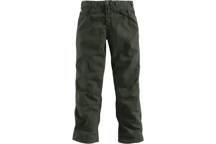 Мужские брюки Carhartt Big & Tall, свободные, цвета мха