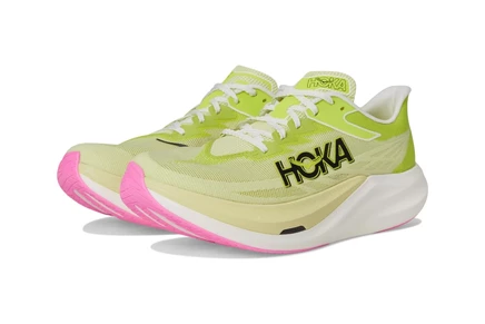 Унисекс кроссовки Hoka Rocket X 3 солнечно-неоновые