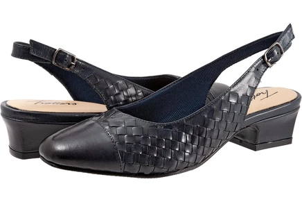 Trotters Dea Woven navy