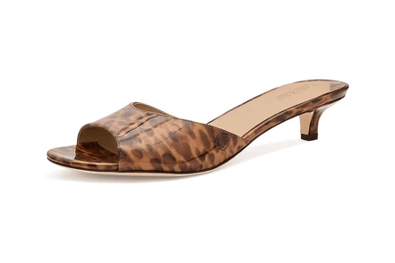 Lauren Ralph Lauren Francesca Tortoiseshell Mule Sandals brown multi