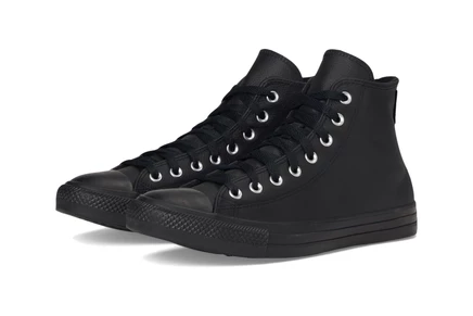 Унисекс кеды Converse Chuck Taylor кожаные, черные