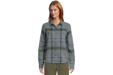 Женская рубашка Mountain Hardwear Plusher Long Sleeve Shirt
