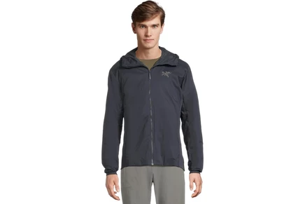 Мужская куртка Arc'teryx Atom Hoody, черно-сапфировая
