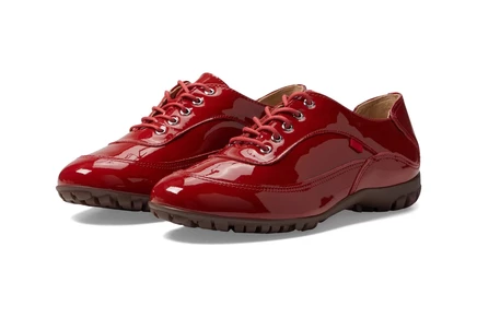 Женские кроссовки Marc Joseph New York Hampton Golf red patent