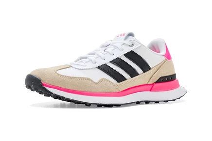 Женские кроссовки Adidas Golf S2G 26 Tex, бело-черно-розовые
