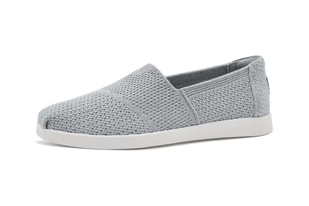 Женские лоферы TOMS Alpargata Plus, светло-серые