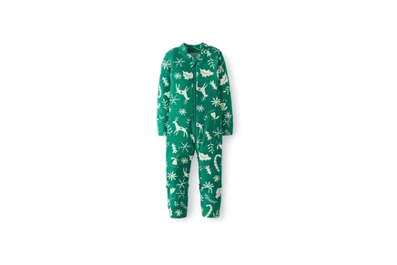 Пижама Hanna Andersson 2-Way Zip Sleeper in HannaSoft (Infant/Toddler)