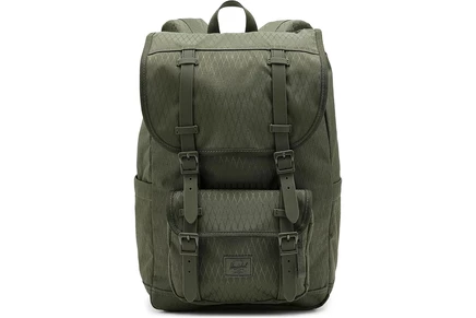 Рюкзак Herschel Supply Co. Little America Mid, зеленый ромб
