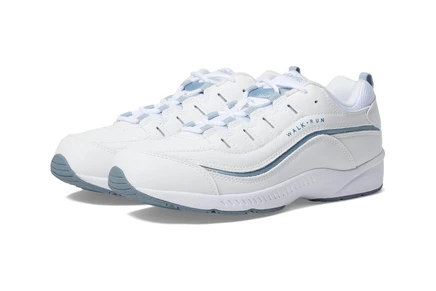 Женские кроссовки Easy Spirit Romy white/medium blue leather