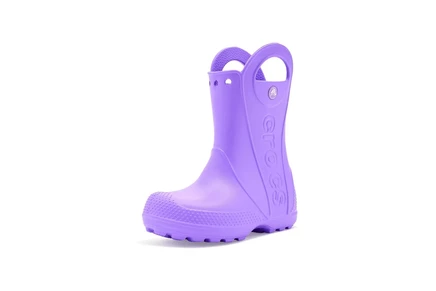 Сапоги для малышей Crocs Handle It, фиолетовые